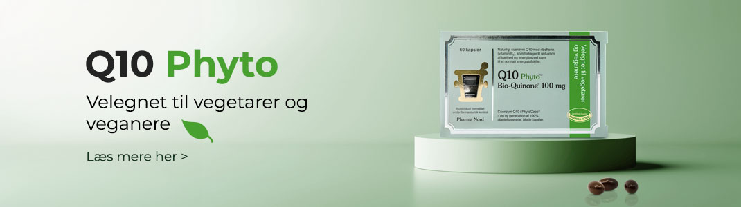 Q10 Phyto - for vegetarer og veganere Æske med Q10 Green
